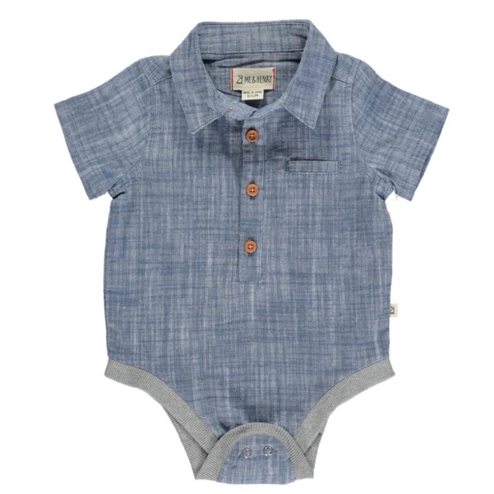 NWT Me & Henry Baby One Piece Onesie
